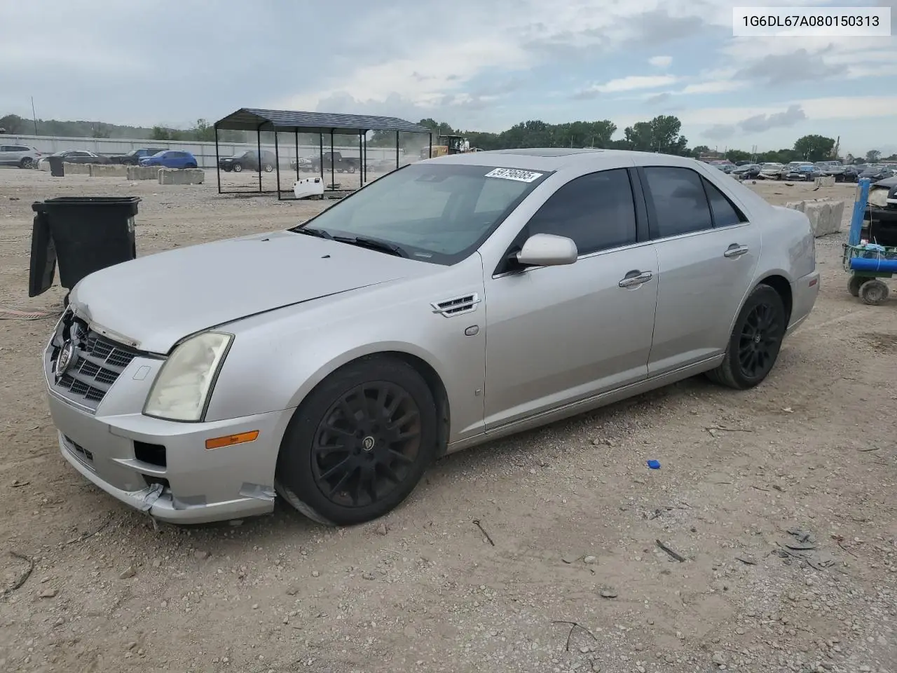 2008 Cadillac Sts VIN: 1G6DL67A080150313 Lot: 59796085