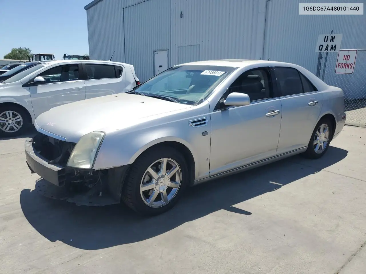 2008 Cadillac Sts VIN: 1G6DC67A480101440 Lot: 61436815