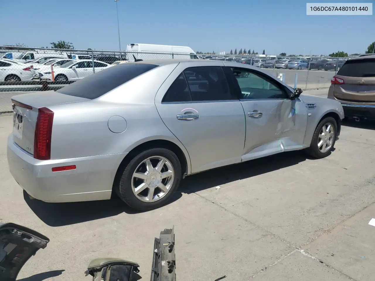 2008 Cadillac Sts VIN: 1G6DC67A480101440 Lot: 61436815