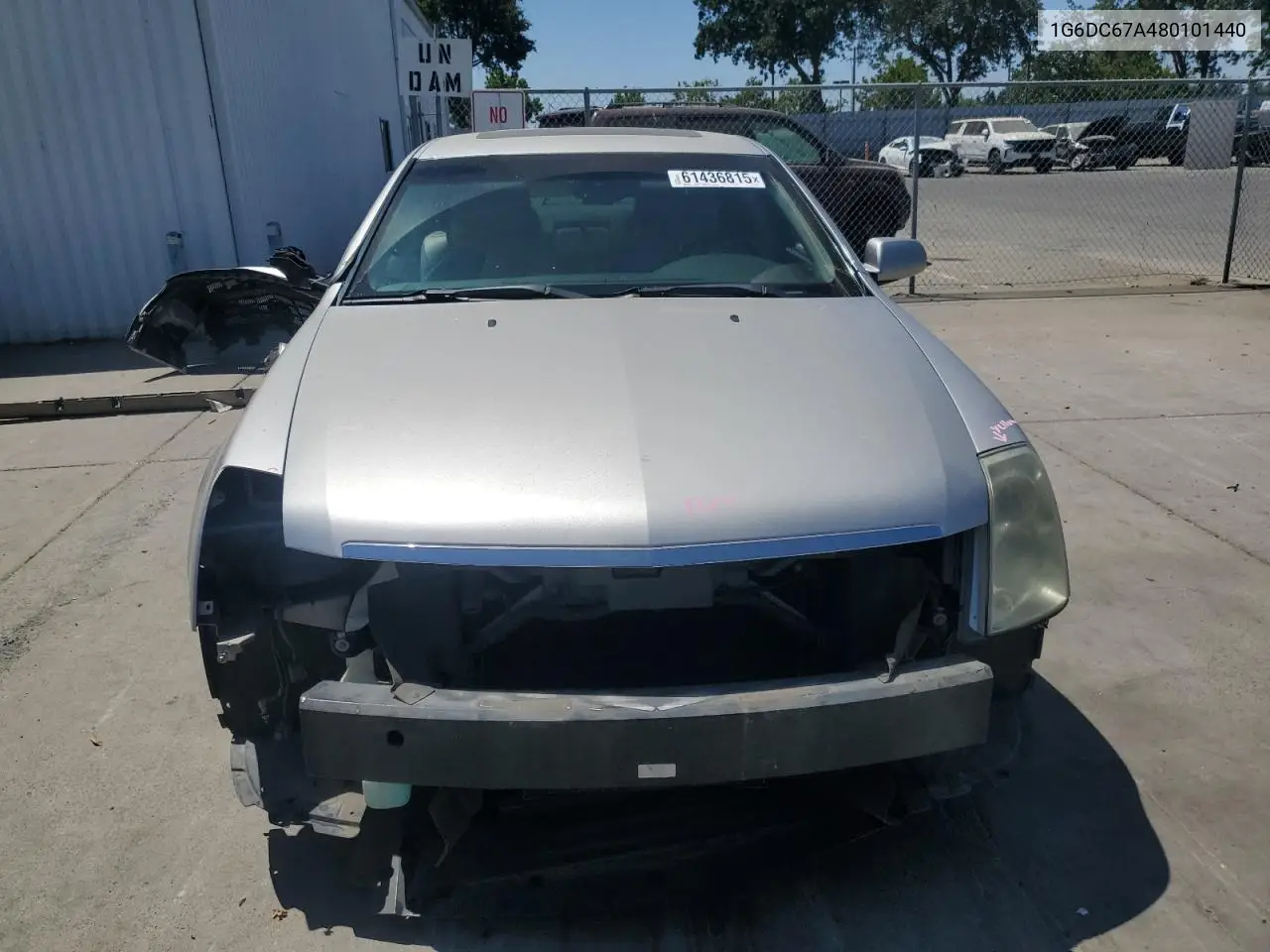 2008 Cadillac Sts VIN: 1G6DC67A480101440 Lot: 61436815