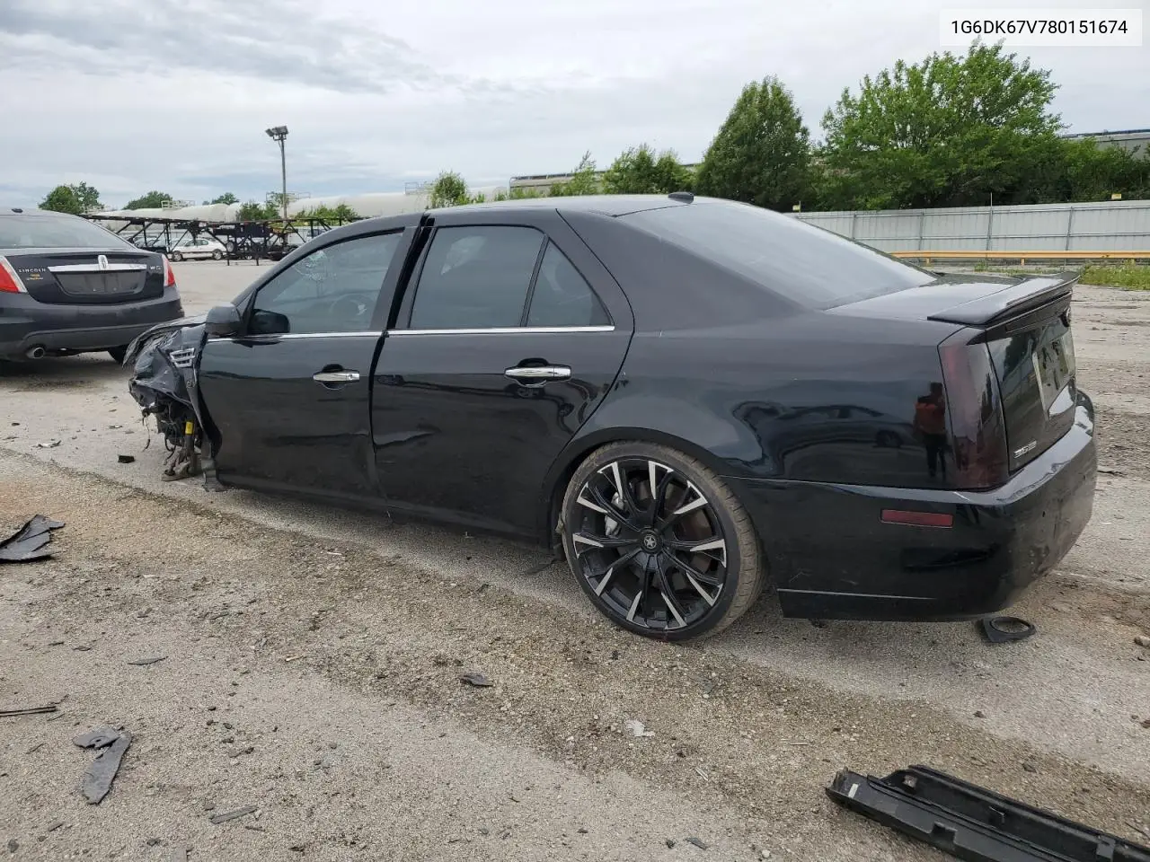 2008 Cadillac Sts VIN: 1G6DK67V780151674 Lot: 61463645