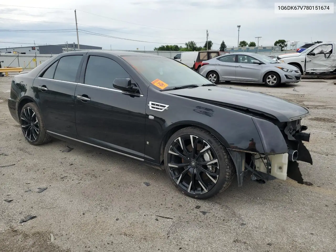2008 Cadillac Sts VIN: 1G6DK67V780151674 Lot: 61463645