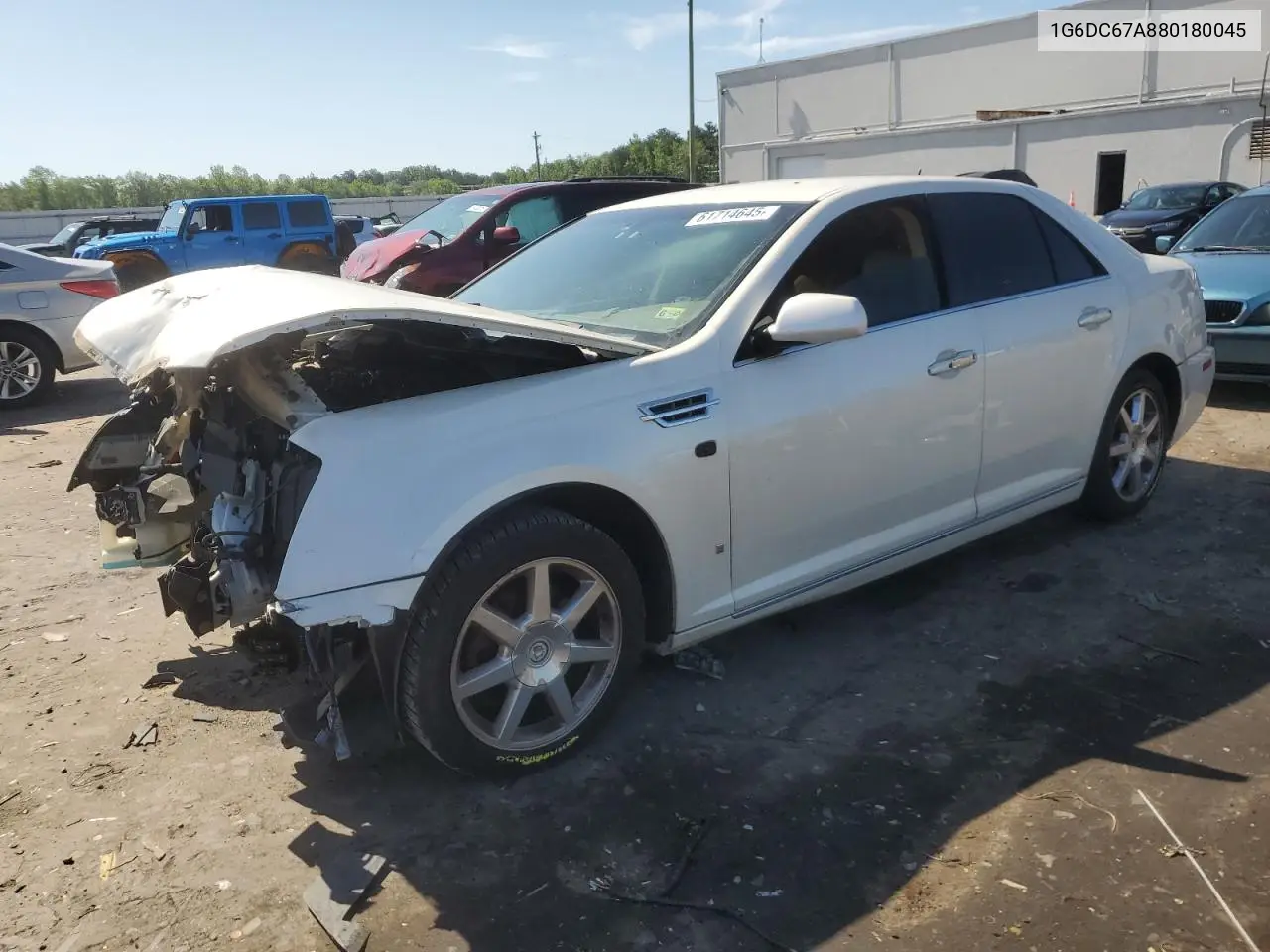 2008 Cadillac Sts VIN: 1G6DC67A880180045 Lot: 61714645