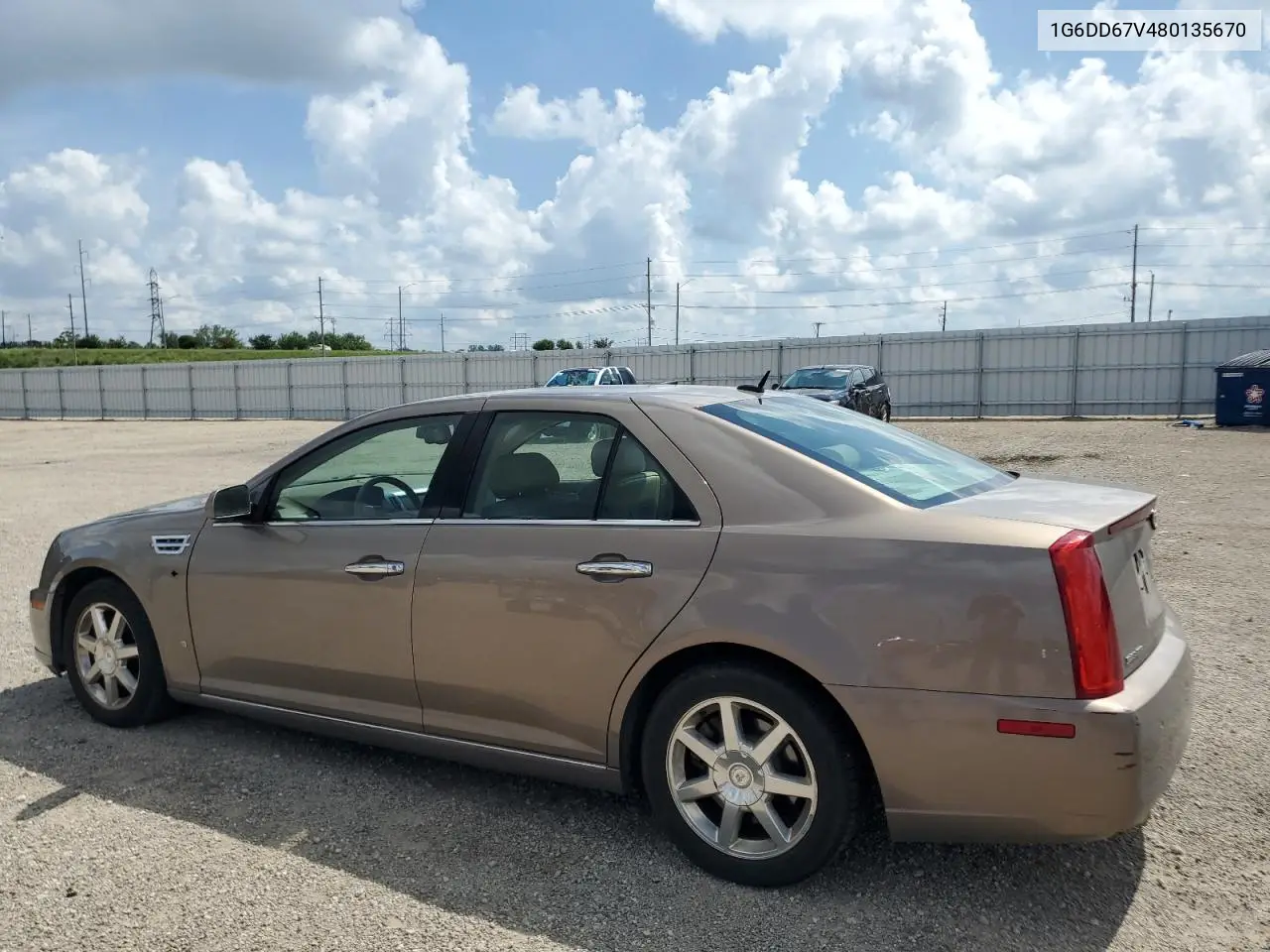 2008 Cadillac Sts VIN: 1G6DD67V480135670 Lot: 64975785