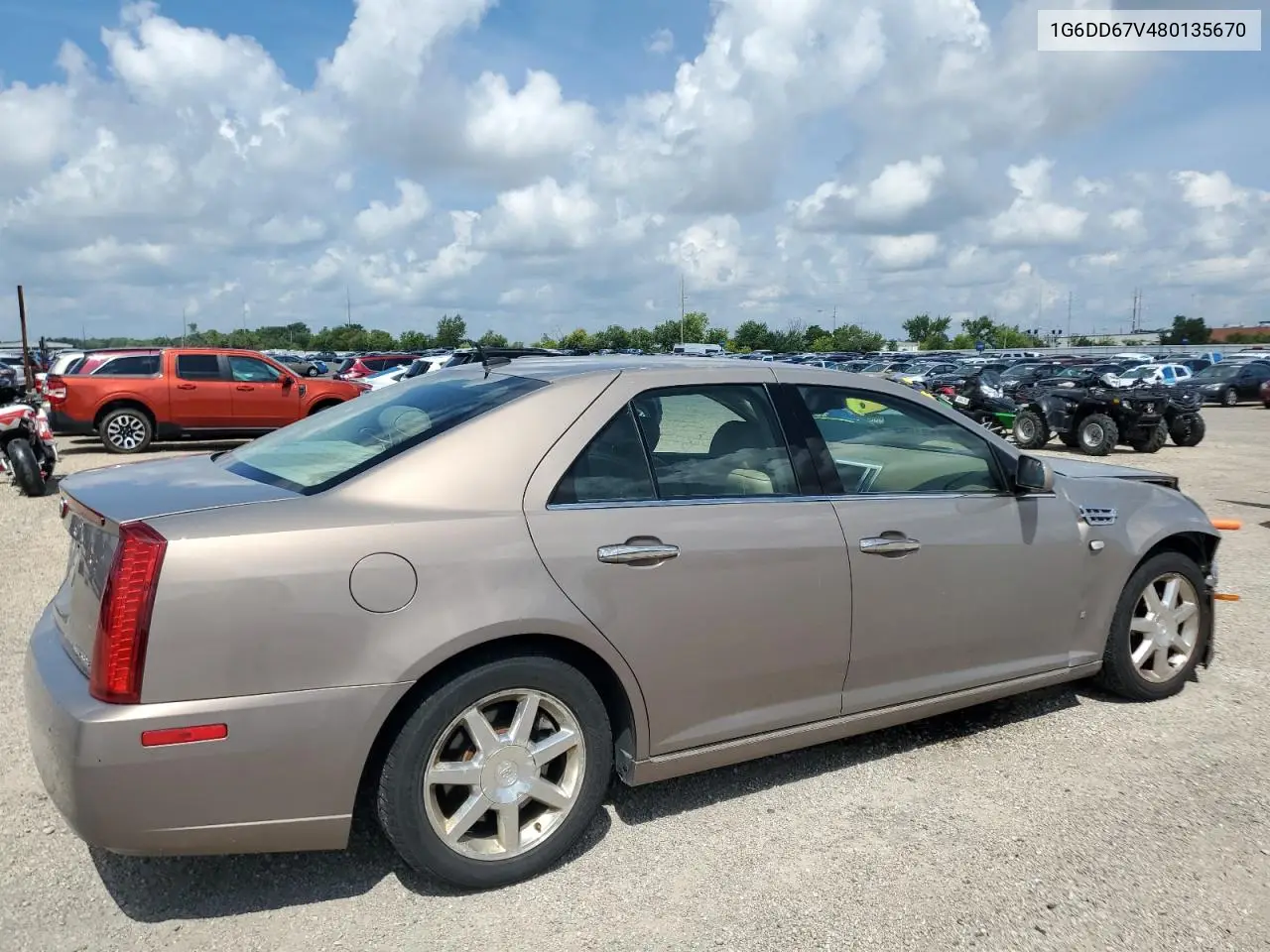 2008 Cadillac Sts VIN: 1G6DD67V480135670 Lot: 64975785