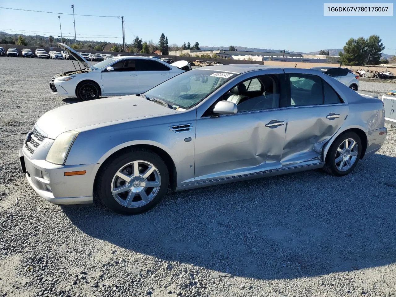 2008 Cadillac Sts VIN: 1G6DK67V780175067 Lot: 88818145