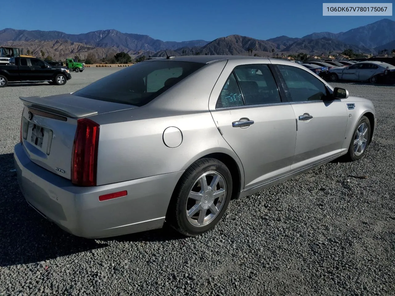 2008 Cadillac Sts VIN: 1G6DK67V780175067 Lot: 88818145