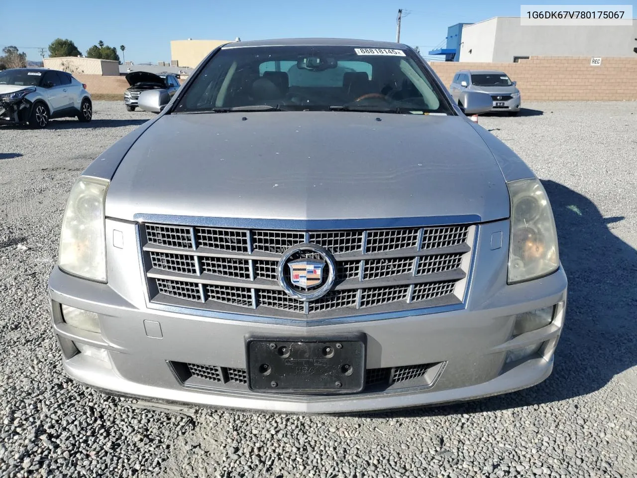 2008 Cadillac Sts VIN: 1G6DK67V780175067 Lot: 88818145