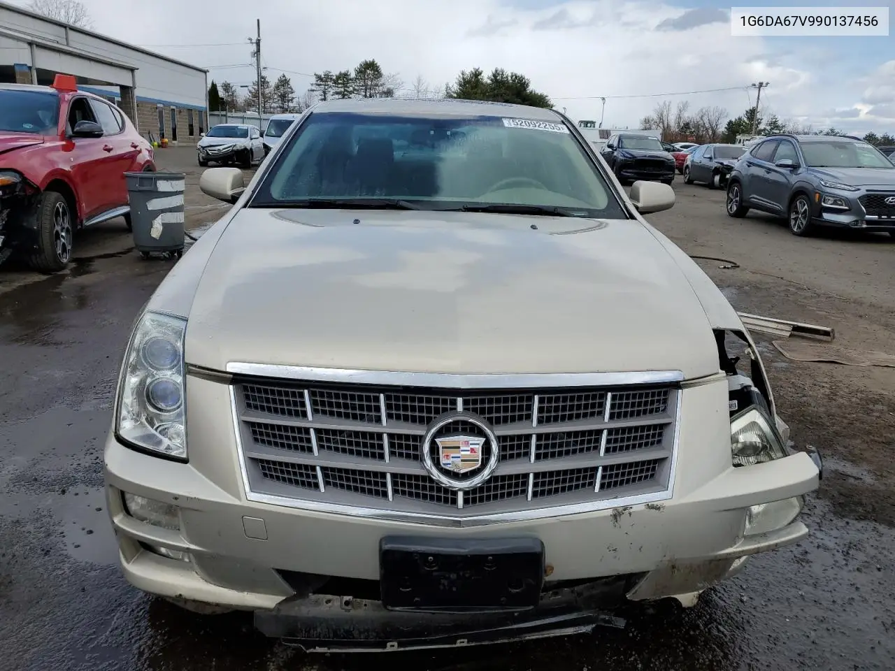 2009 Cadillac Sts VIN: 1G6DA67V990137456 Lot: 52092255