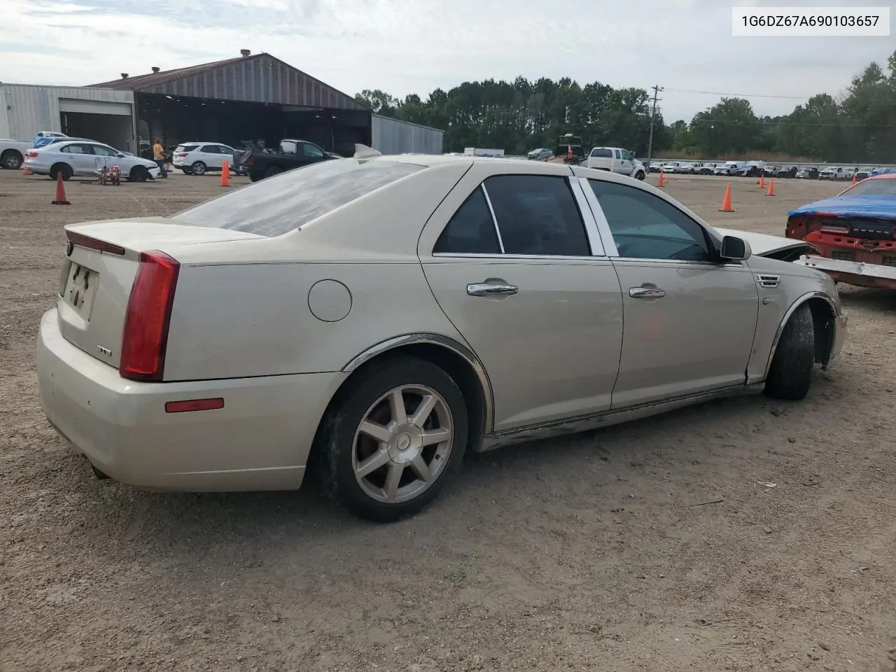 2009 Cadillac Sts VIN: 1G6DZ67A690103657 Lot: 62515015