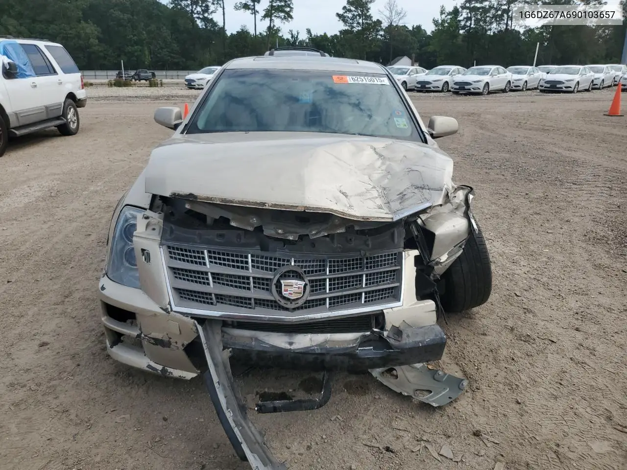 2009 Cadillac Sts VIN: 1G6DZ67A690103657 Lot: 62515015