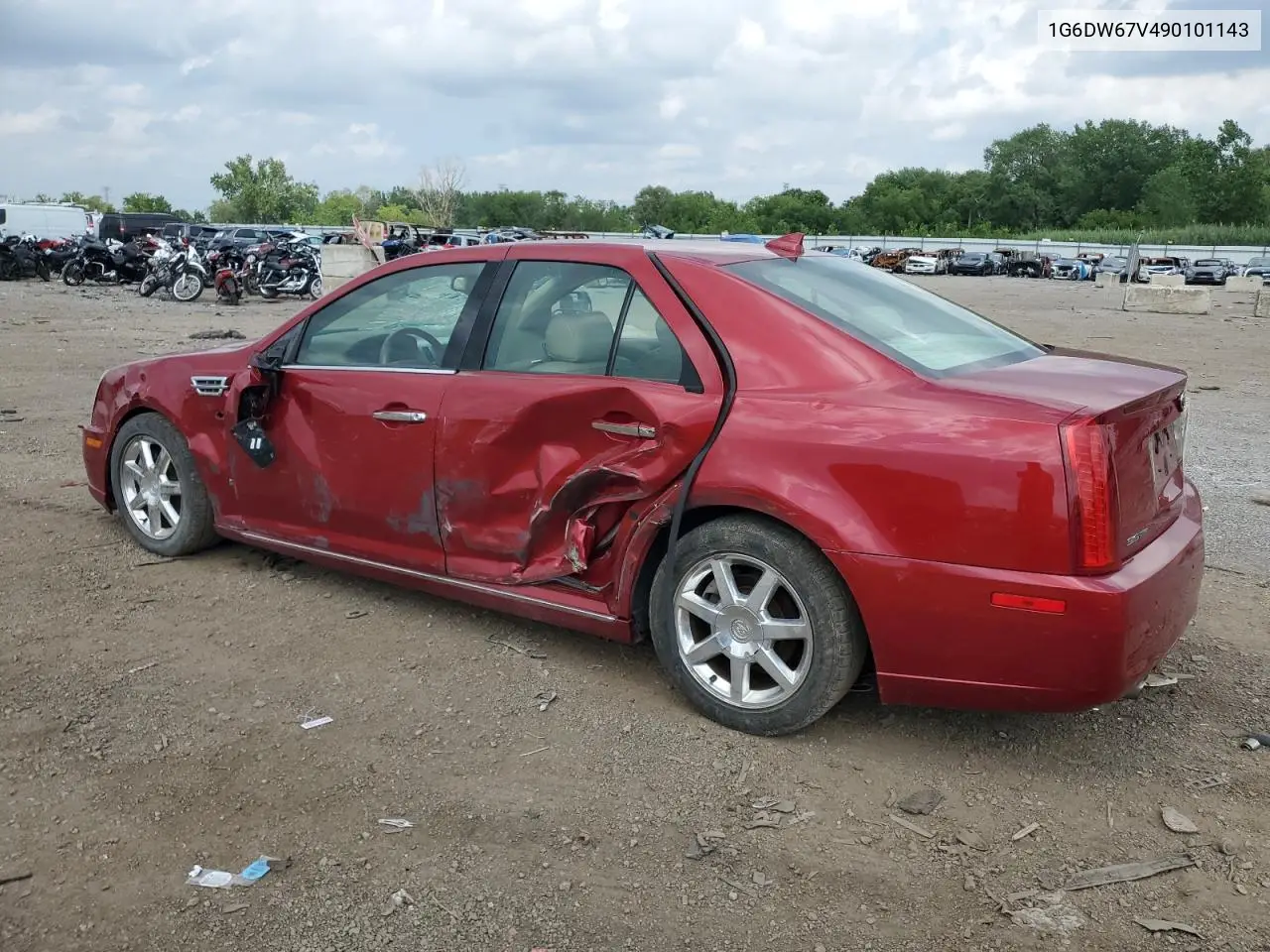 2009 Cadillac Sts VIN: 1G6DW67V490101143 Lot: 64216485