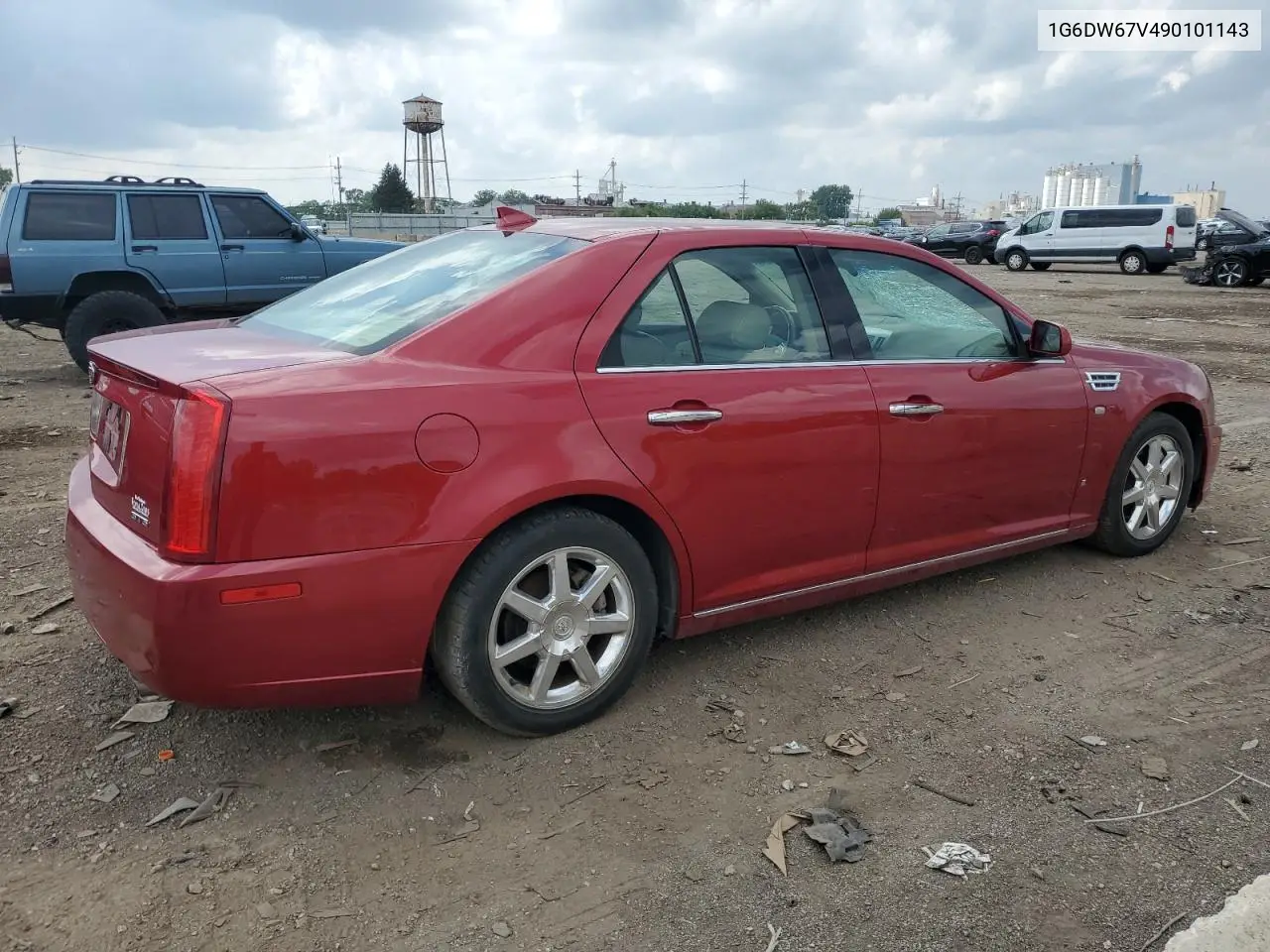 2009 Cadillac Sts VIN: 1G6DW67V490101143 Lot: 64216485