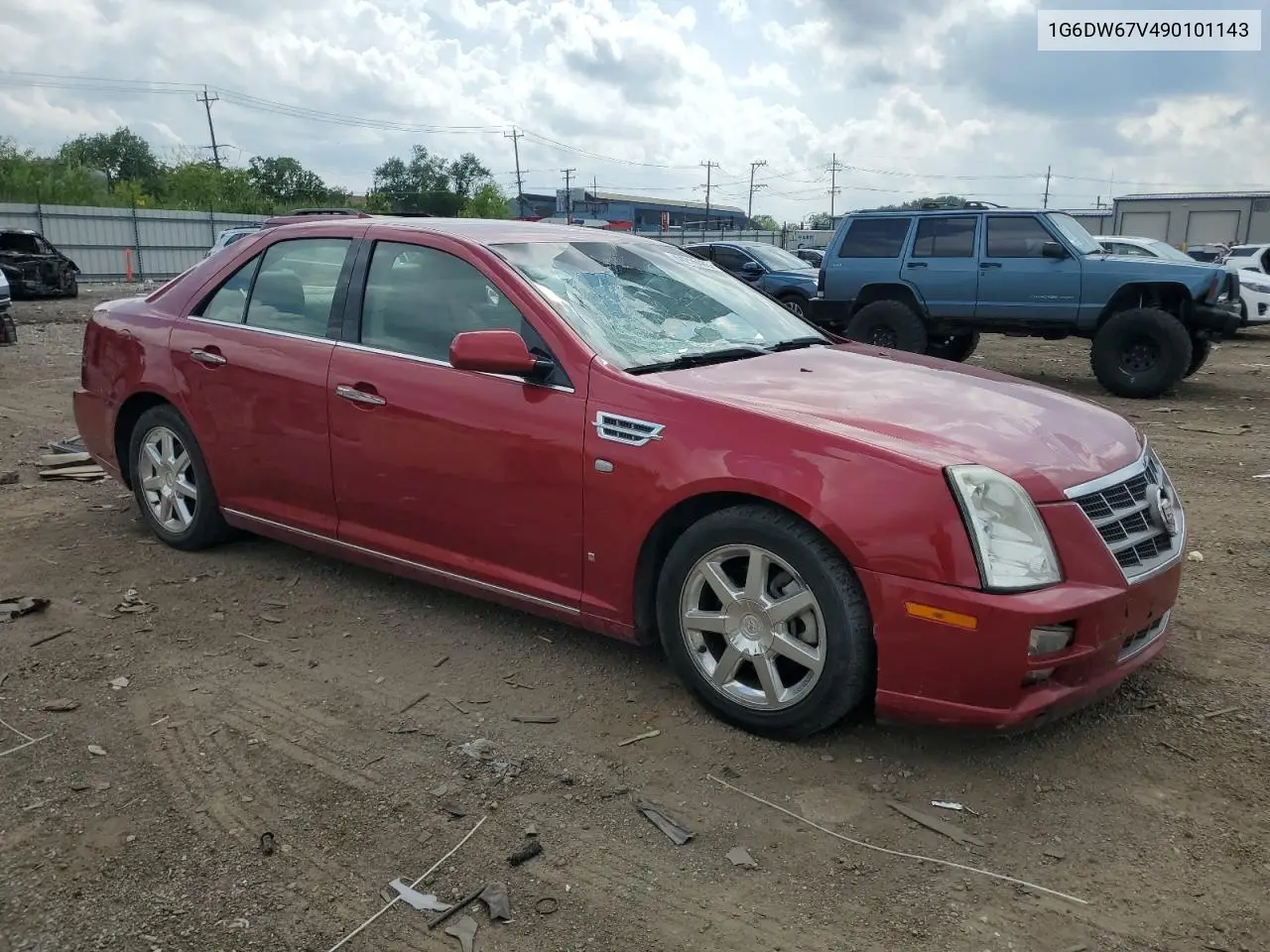 2009 Cadillac Sts VIN: 1G6DW67V490101143 Lot: 64216485