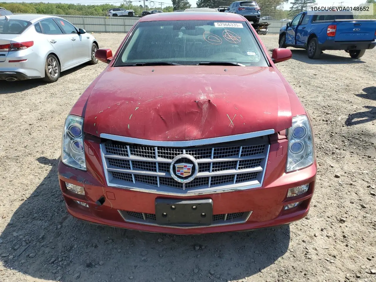 2010 Cadillac Sts VIN: 1G6DU6EV0A0148652 Lot: 52966335
