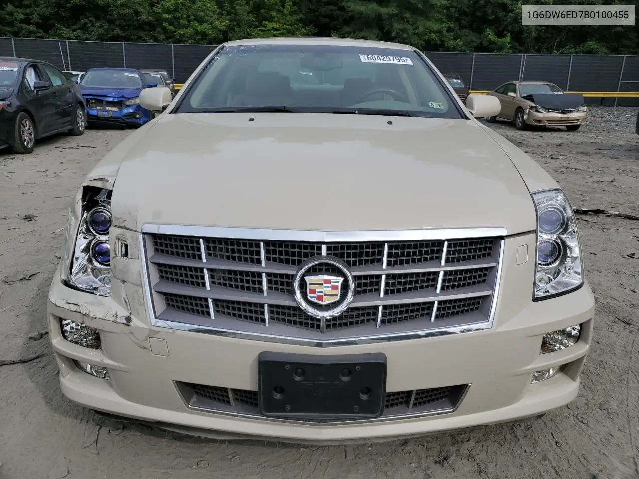 2011 Cadillac Sts Luxury VIN: 1G6DW6ED7B0100455 Lot: 60429795