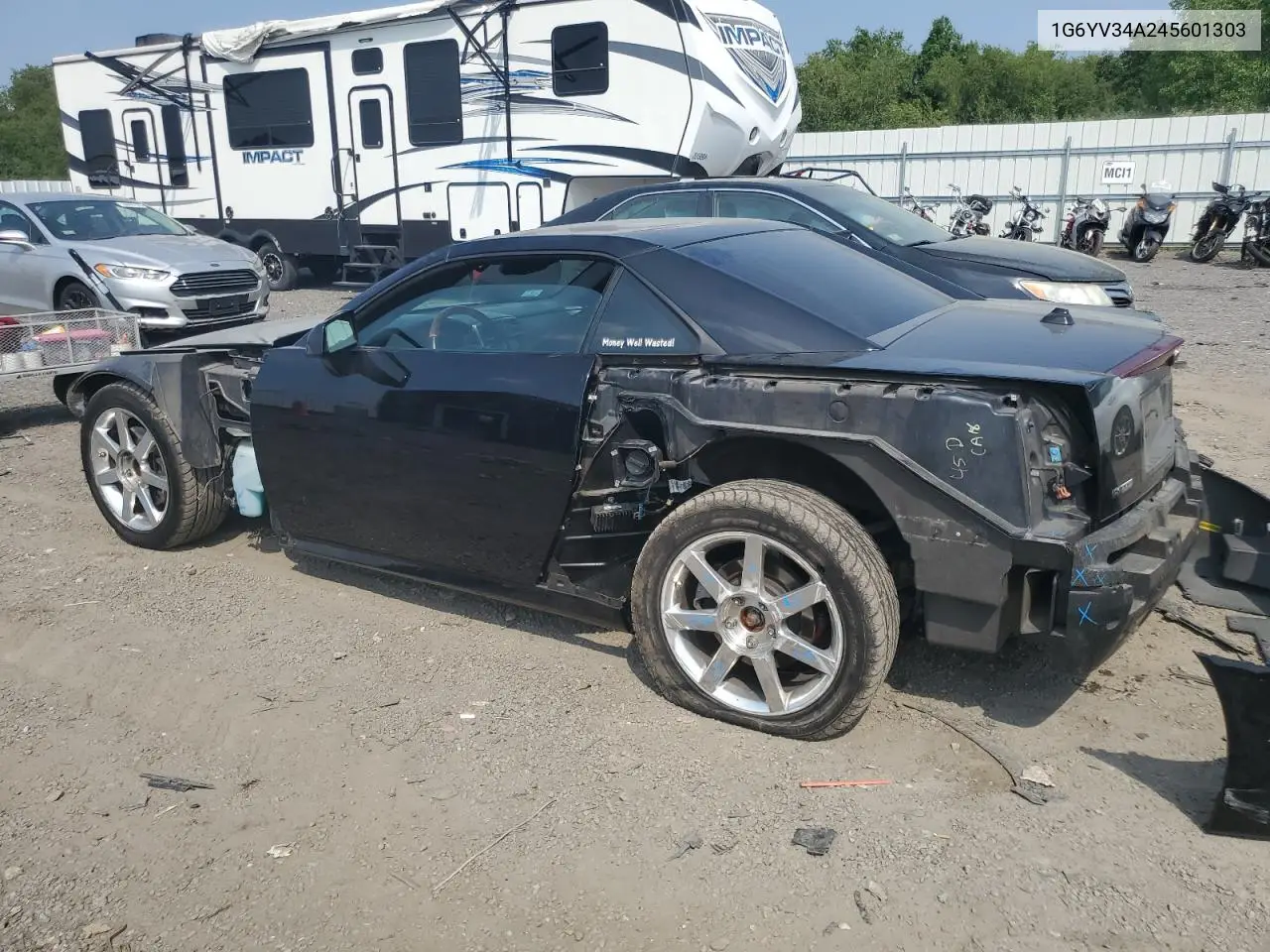 2004 Cadillac Xlr VIN: 1G6YV34A245601303 Lot: 57644265