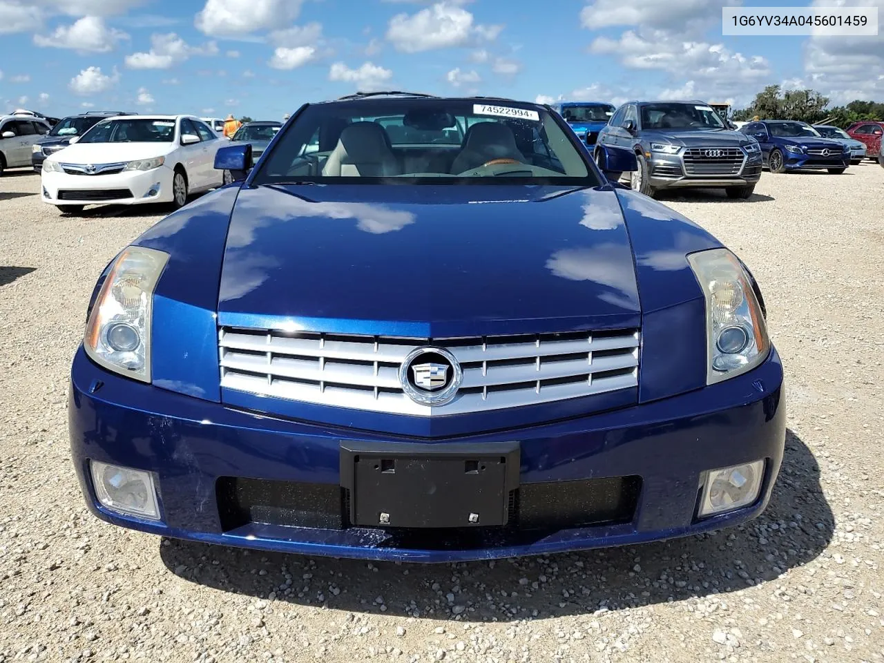2004 Cadillac Xlr VIN: 1G6YV34A045601459 Lot: 74522994