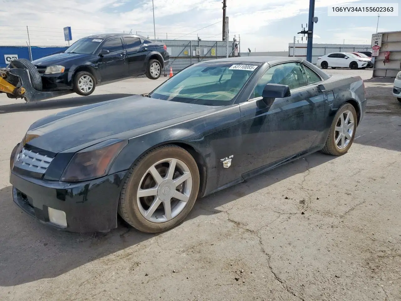2005 Cadillac Xlr VIN: 1G6YV34A155602363 Lot: 63110085