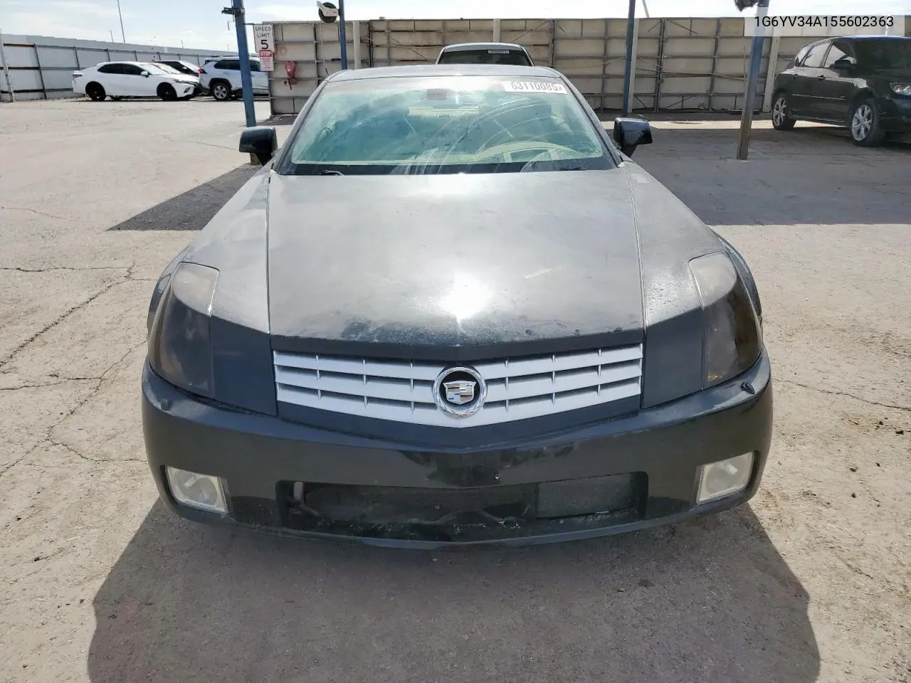 2005 Cadillac Xlr VIN: 1G6YV34A155602363 Lot: 63110085