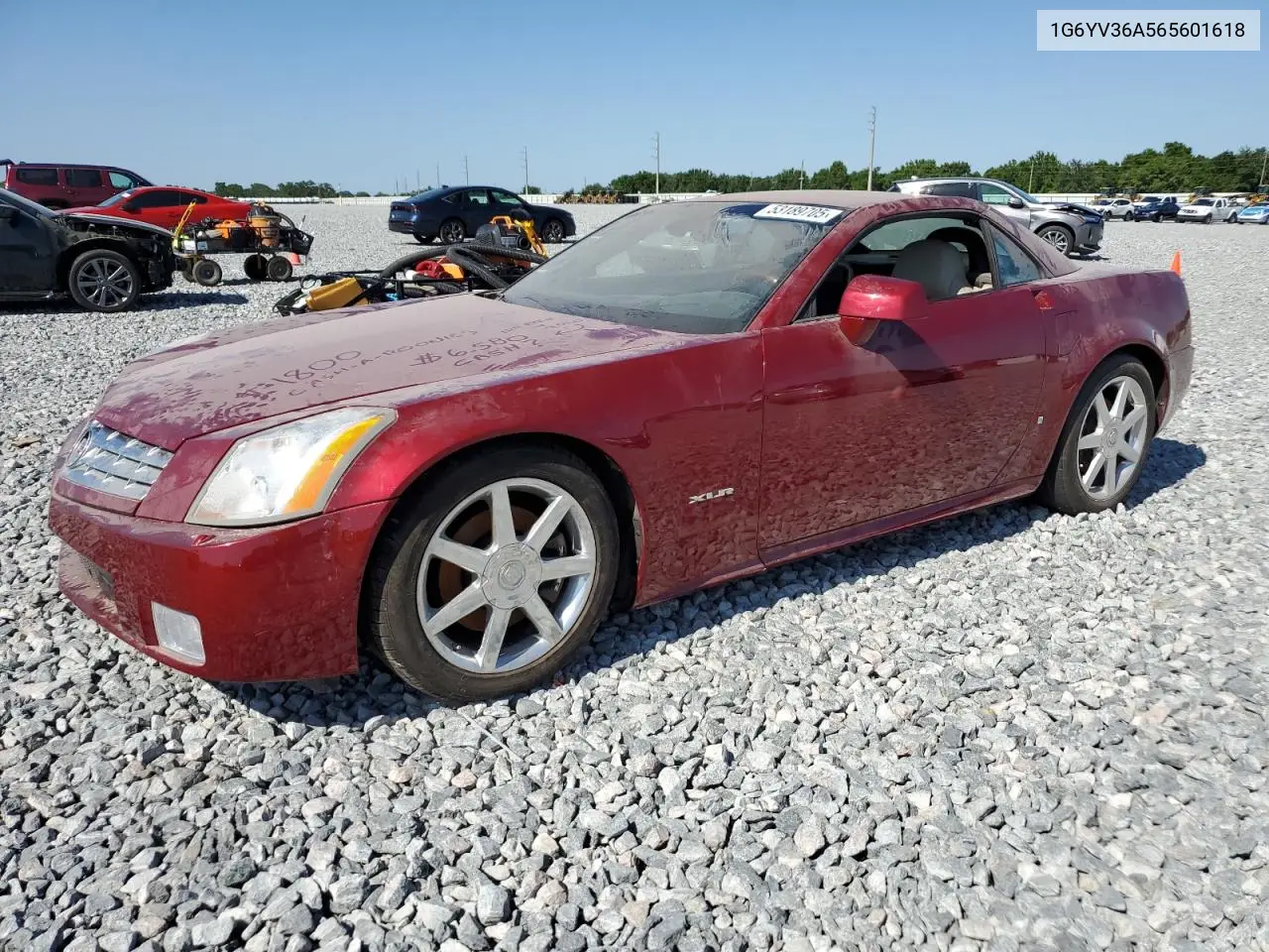 2006 Cadillac Xlr VIN: 1G6YV36A565601618 Lot: 53189705