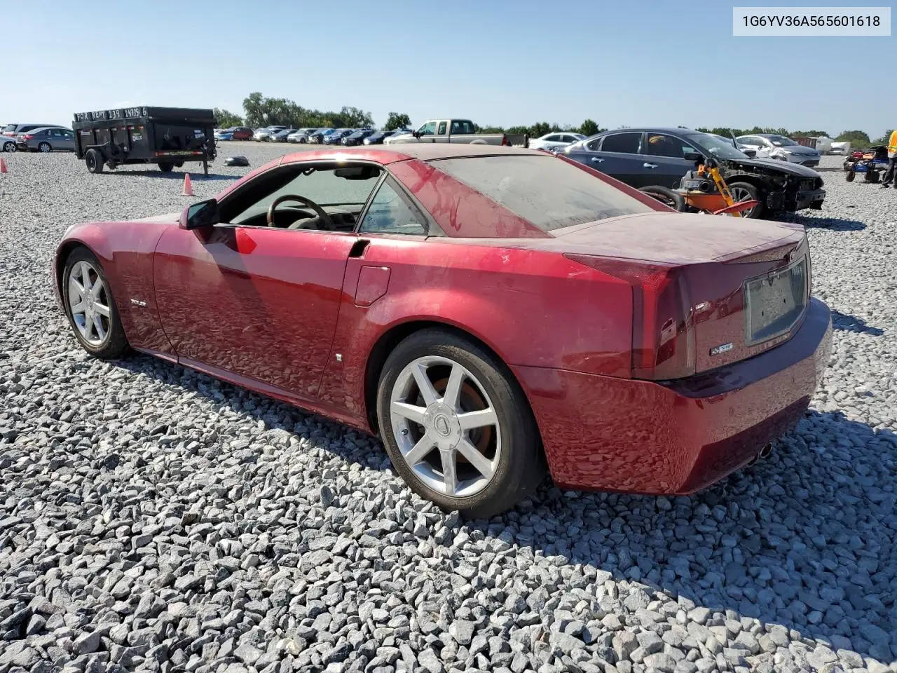 2006 Cadillac Xlr VIN: 1G6YV36A565601618 Lot: 53189705