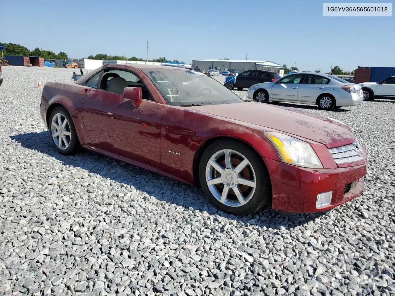 2006 Cadillac Xlr VIN: 1G6YV36A565601618 Lot: 53189705