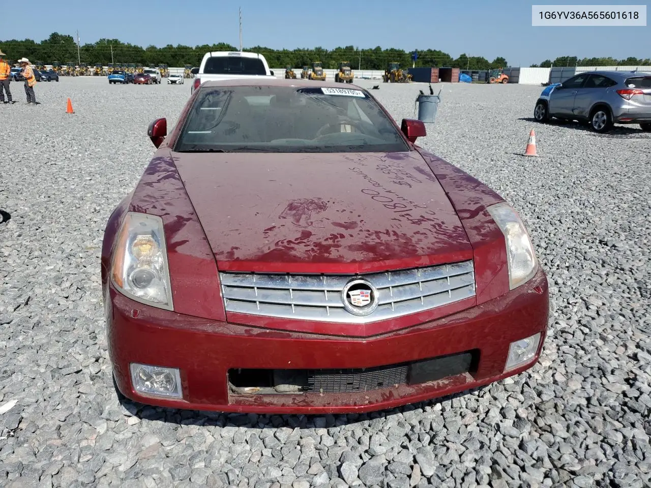 2006 Cadillac Xlr VIN: 1G6YV36A565601618 Lot: 53189705
