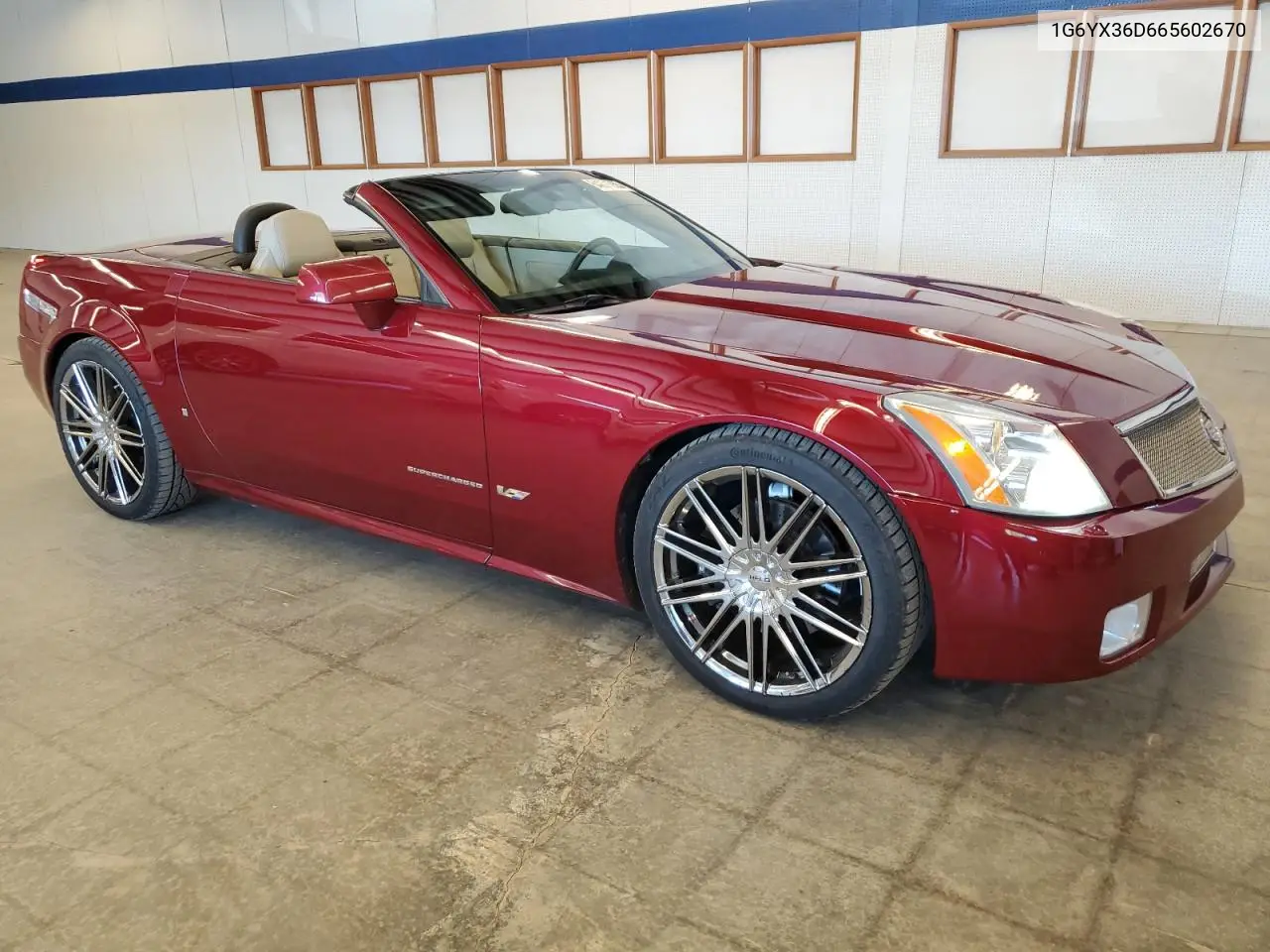 2006 Cadillac Xlr-V VIN: 1G6YX36D665602670 Lot: 64271555