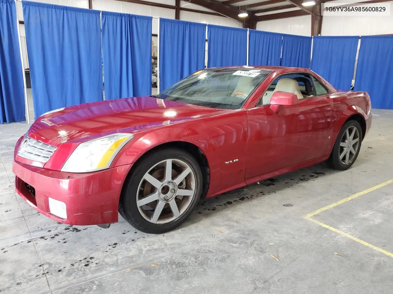 2008 Cadillac Xlr VIN: 1G6YV36A985600829 Lot: 53833715