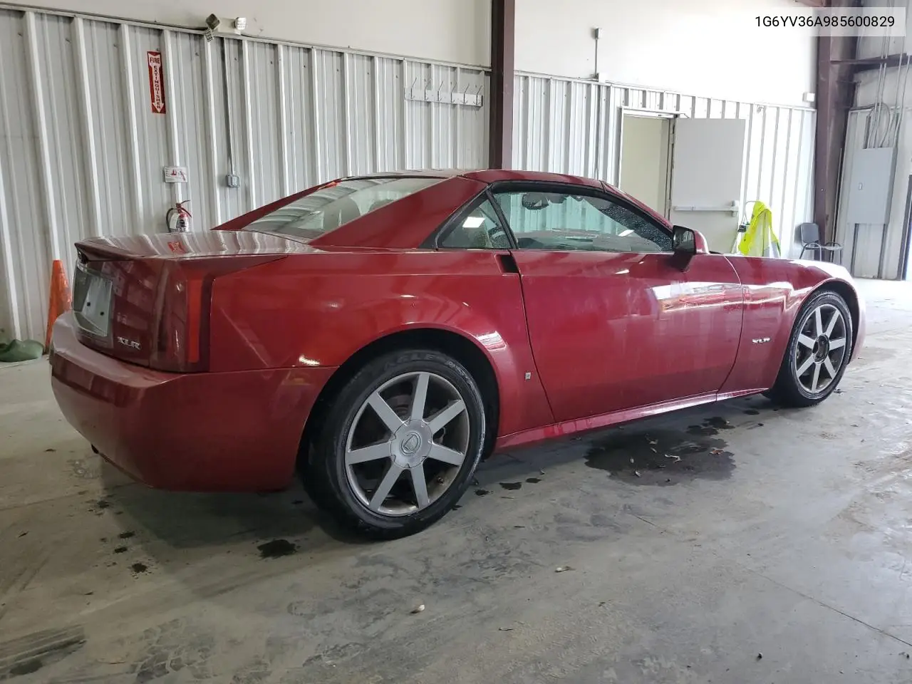 2008 Cadillac Xlr VIN: 1G6YV36A985600829 Lot: 53833715