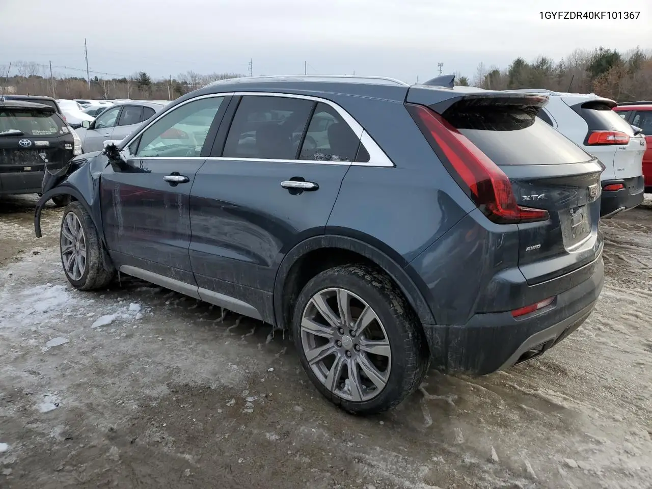 2019 Cadillac Xt4 Premium Luxury VIN: 1GYFZDR40KF101367 Lot: 44545205