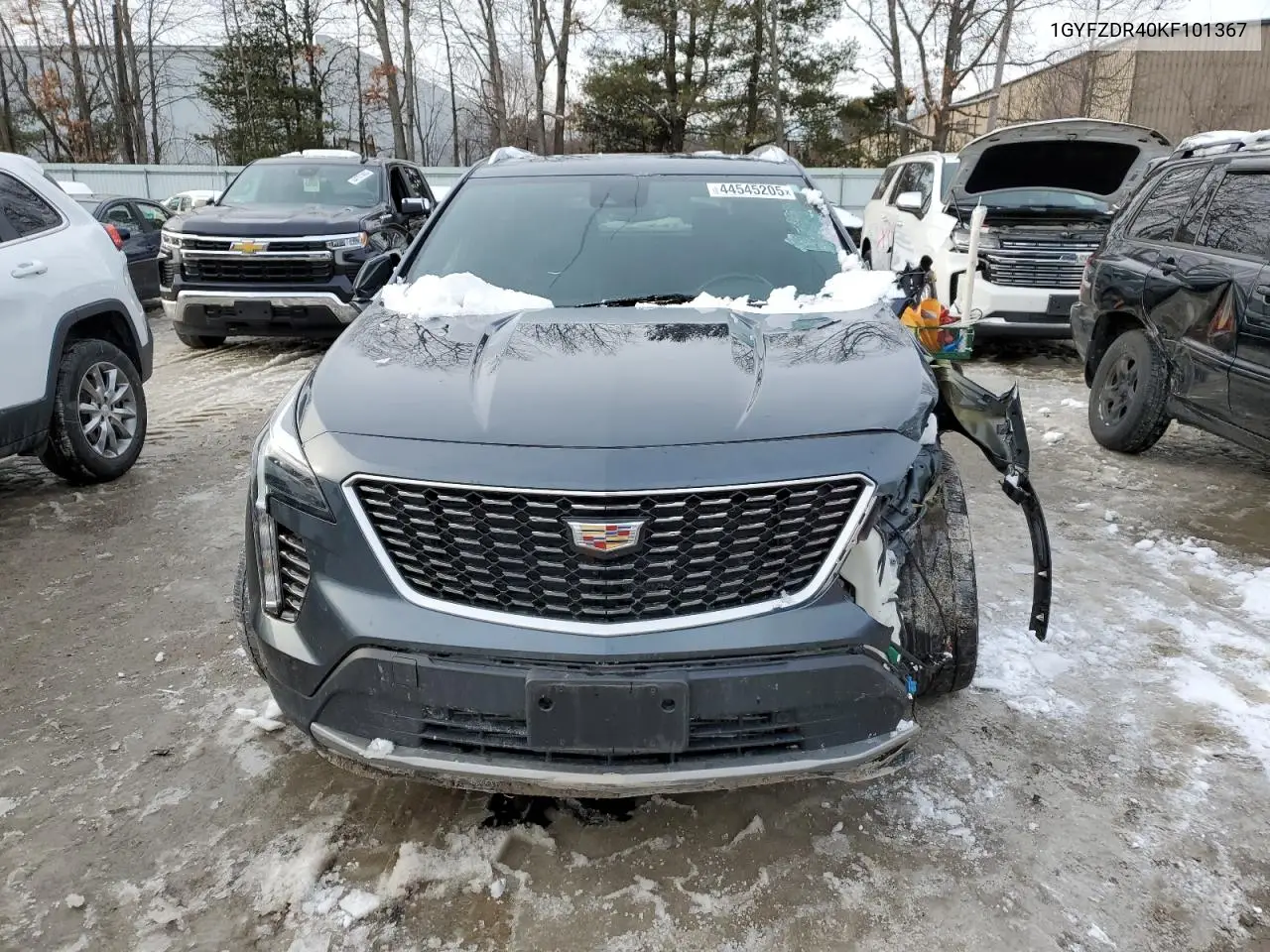 2019 Cadillac Xt4 Premium Luxury VIN: 1GYFZDR40KF101367 Lot: 44545205