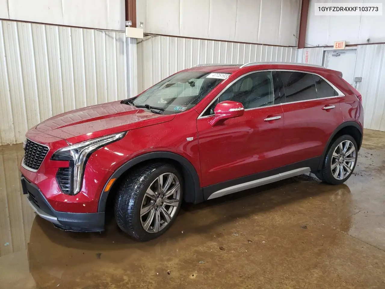 2019 Cadillac Xt4 Premium Luxury VIN: 1GYFZDR4XKF103773 Lot: 47751935