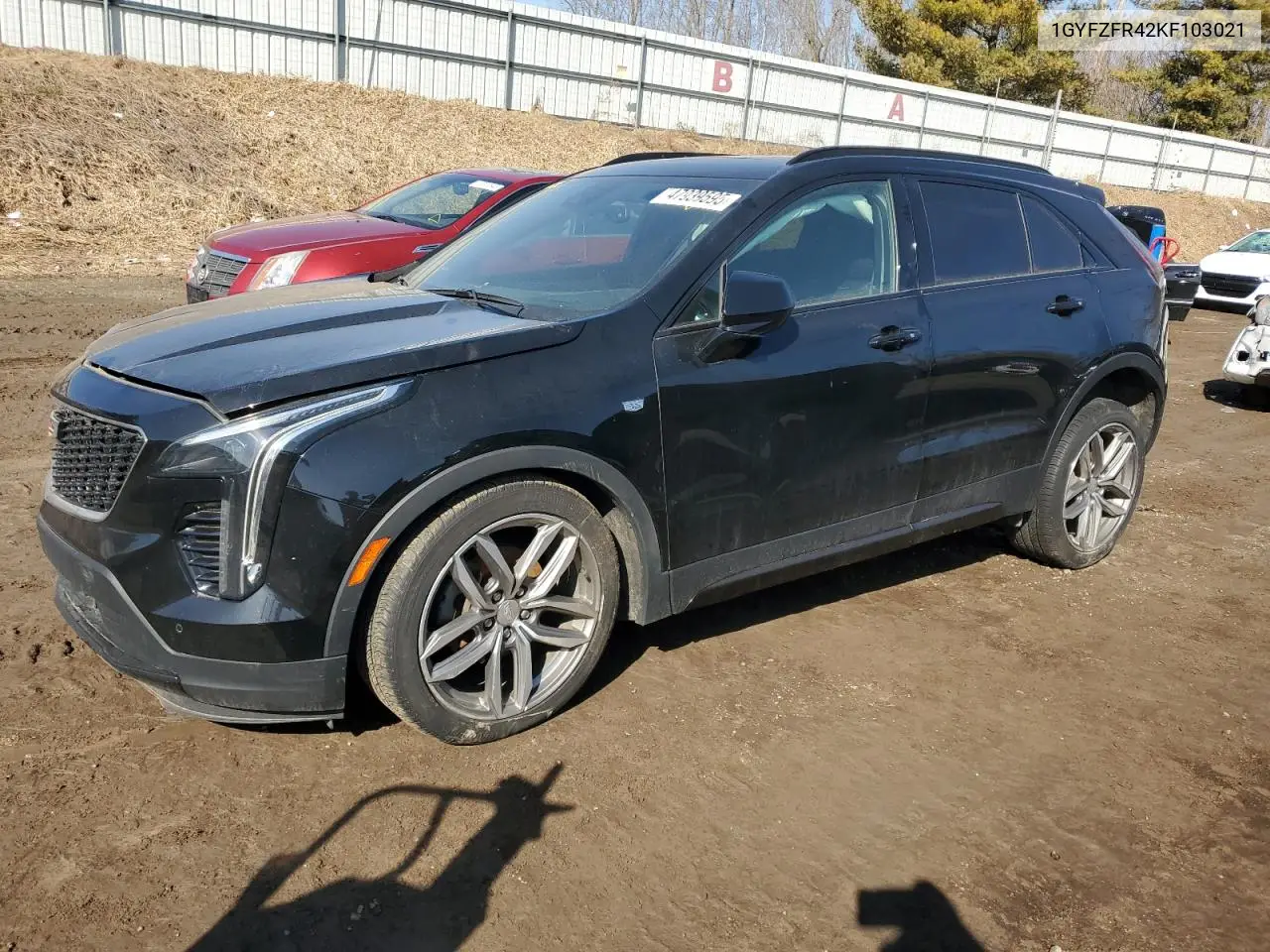 2019 Cadillac Xt4 Sport VIN: 1GYFZFR42KF103021 Lot: 47939595