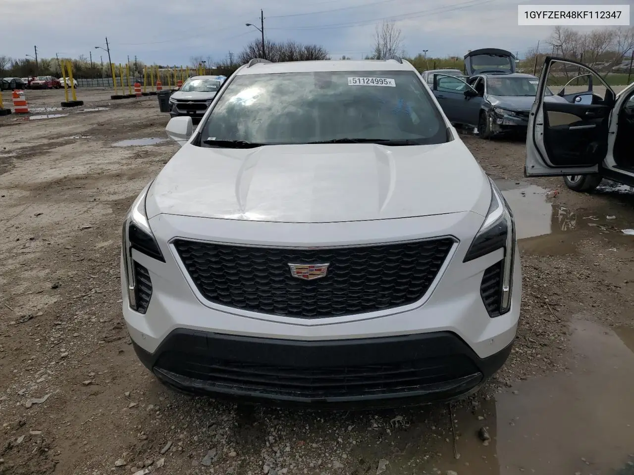 2019 Cadillac Xt4 Sport VIN: 1GYFZER48KF112347 Lot: 51124995