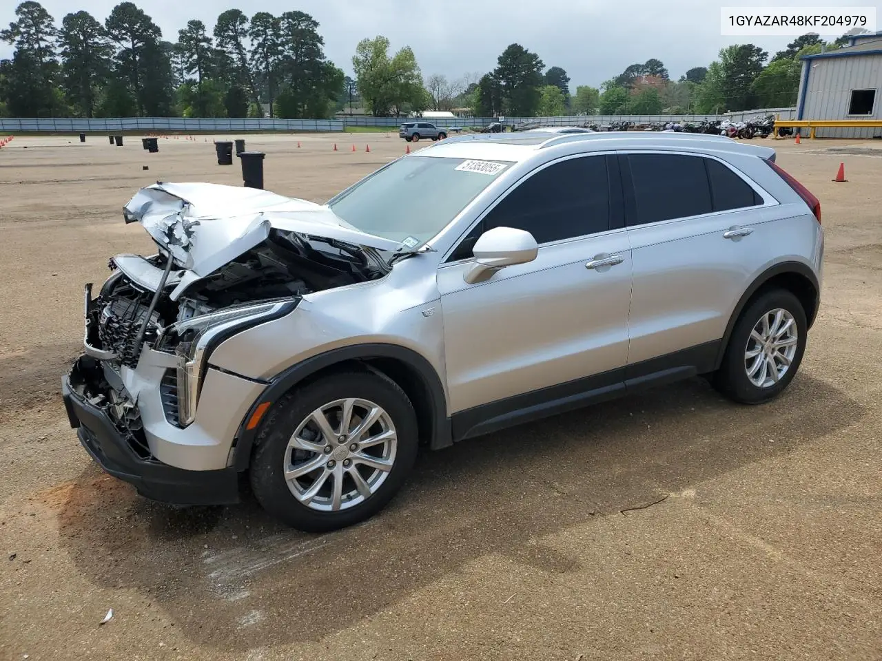 2019 Cadillac Xt4 Luxury VIN: 1GYAZAR48KF204979 Lot: 51353055