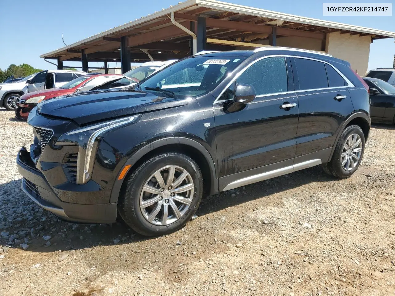 2019 Cadillac Xt4 Premium Luxury VIN: 1GYFZCR42KF214747 Lot: 52412105