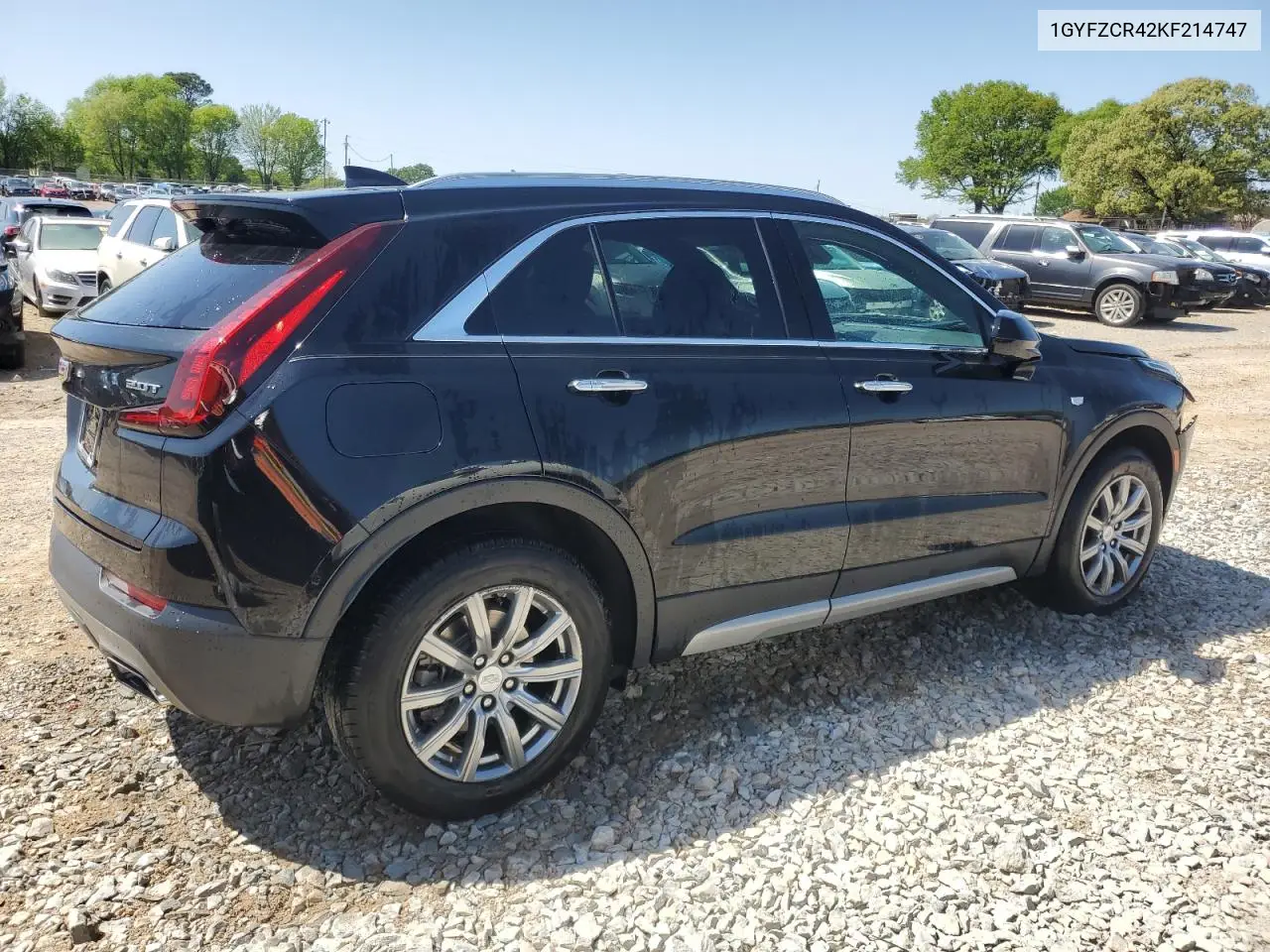 2019 Cadillac Xt4 Premium Luxury VIN: 1GYFZCR42KF214747 Lot: 52412105