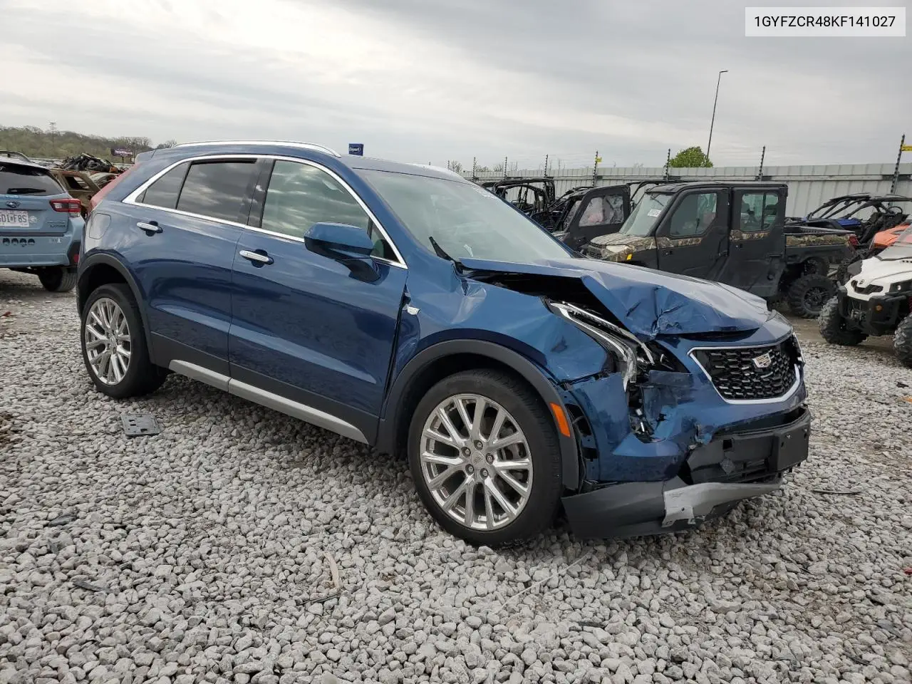 2019 Cadillac Xt4 Premium Luxury VIN: 1GYFZCR48KF141027 Lot: 52810535
