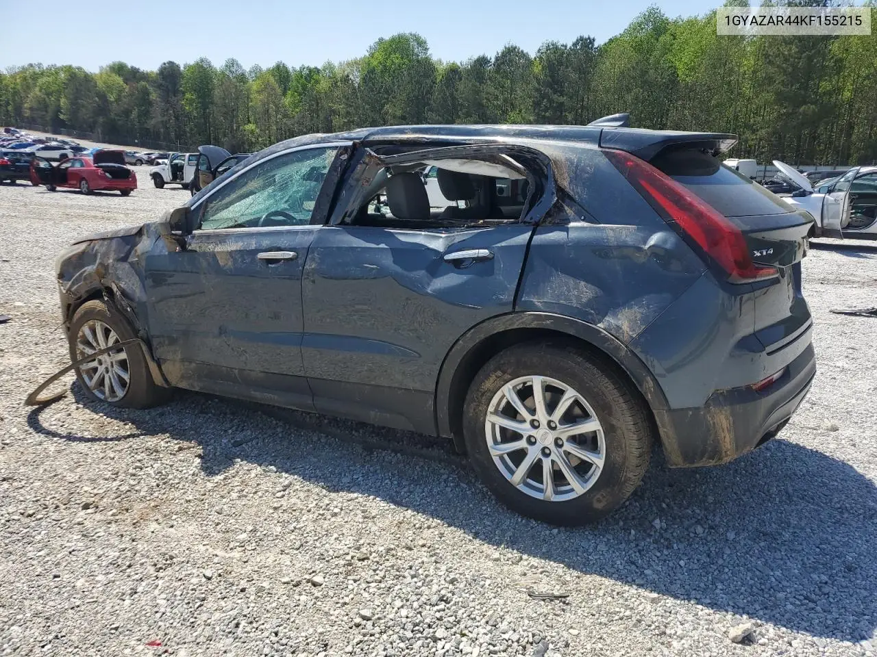 2019 Cadillac Xt4 Luxury VIN: 1GYAZAR44KF155215 Lot: 52931315