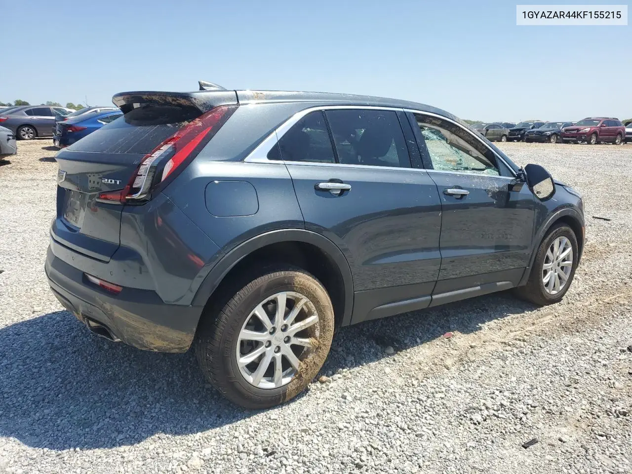2019 Cadillac Xt4 Luxury VIN: 1GYAZAR44KF155215 Lot: 52931315