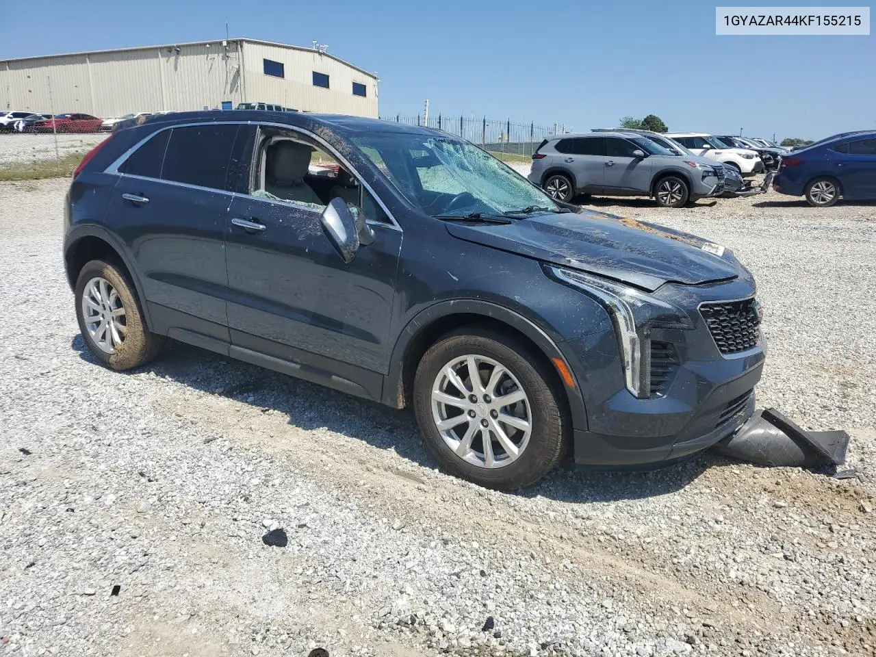 2019 Cadillac Xt4 Luxury VIN: 1GYAZAR44KF155215 Lot: 52931315