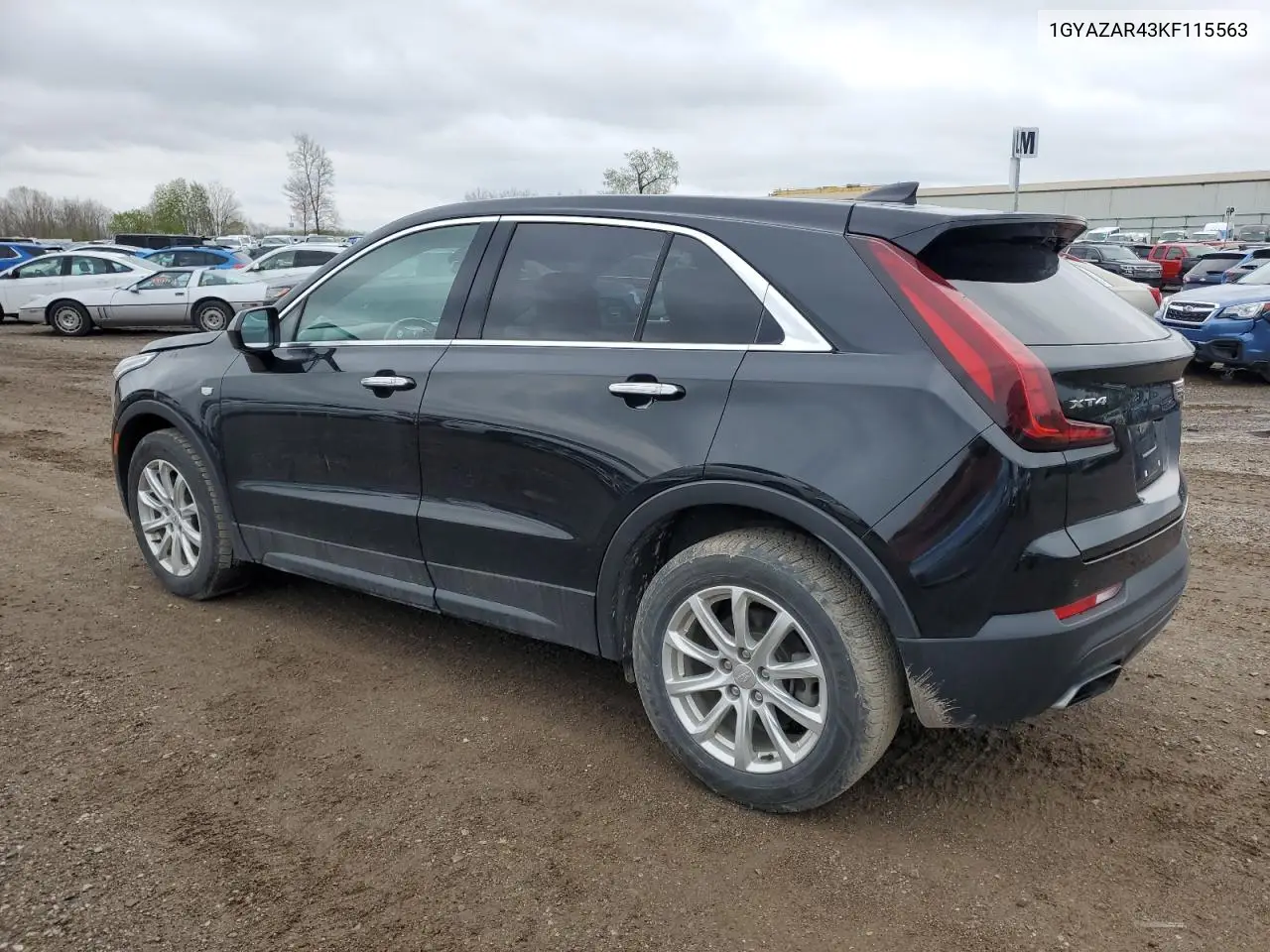 2019 Cadillac Xt4 Luxury VIN: 1GYAZAR43KF115563 Lot: 55072215