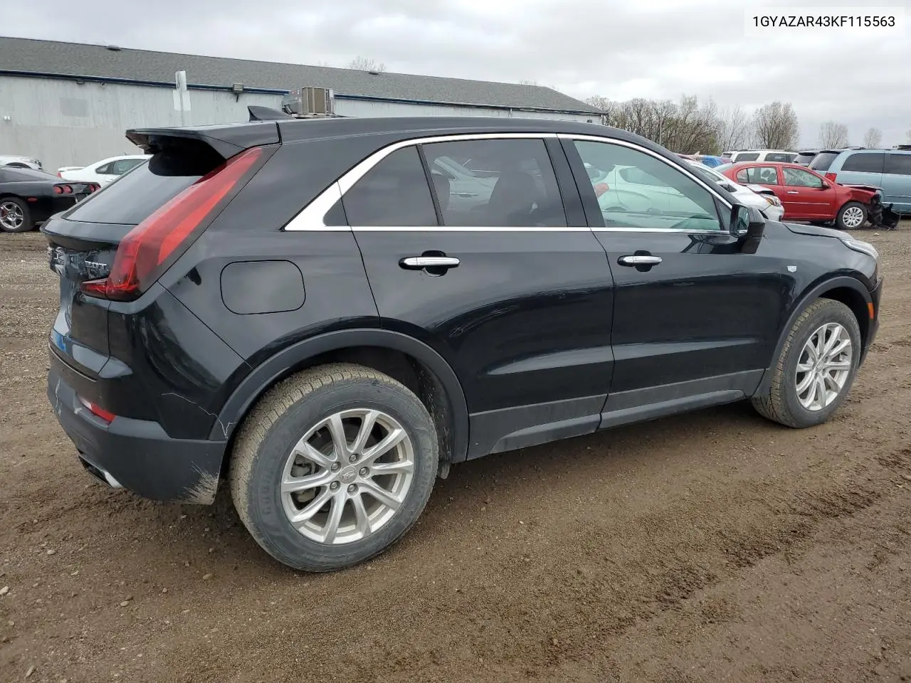 2019 Cadillac Xt4 Luxury VIN: 1GYAZAR43KF115563 Lot: 55072215