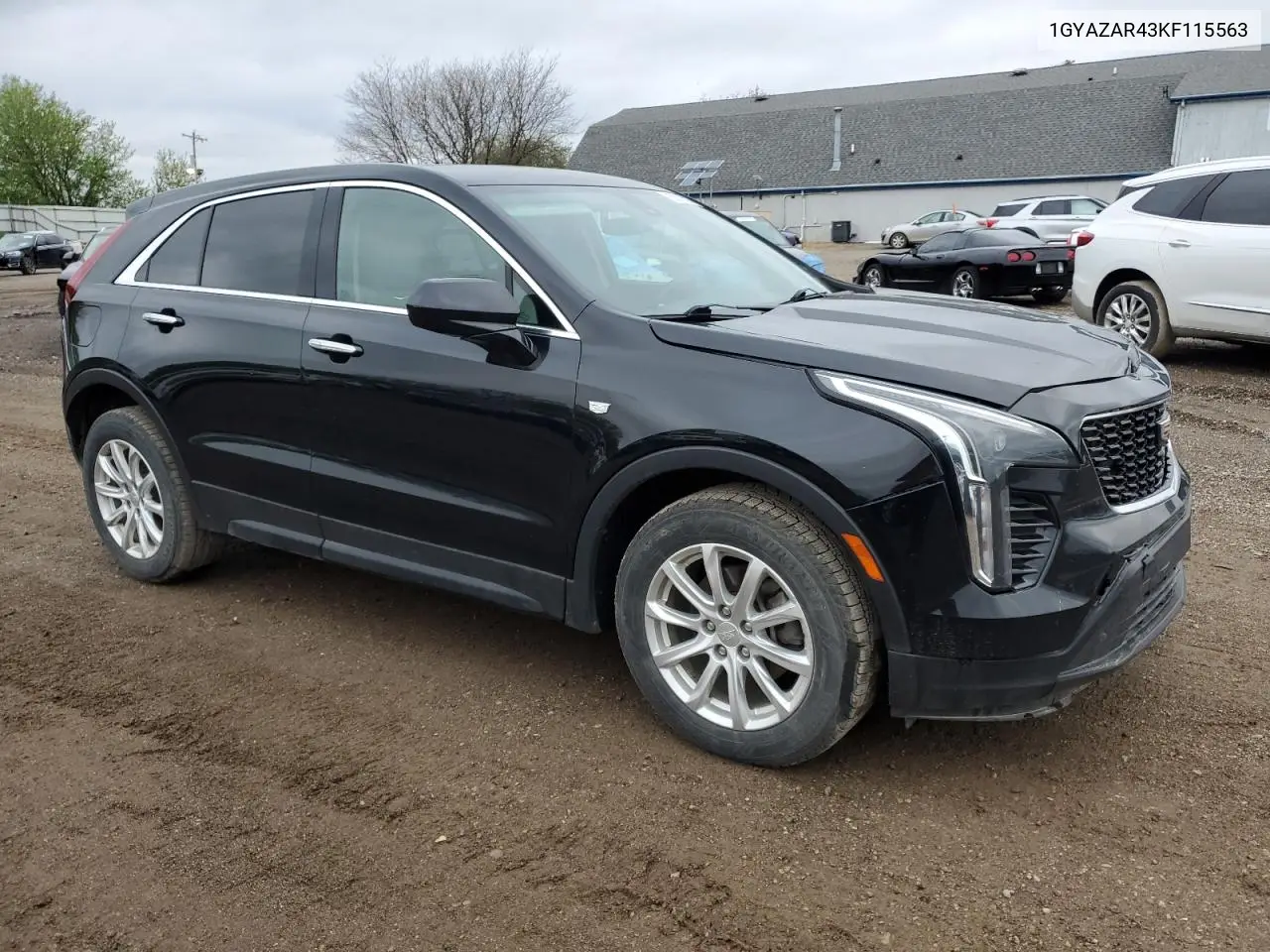 2019 Cadillac Xt4 Luxury VIN: 1GYAZAR43KF115563 Lot: 55072215