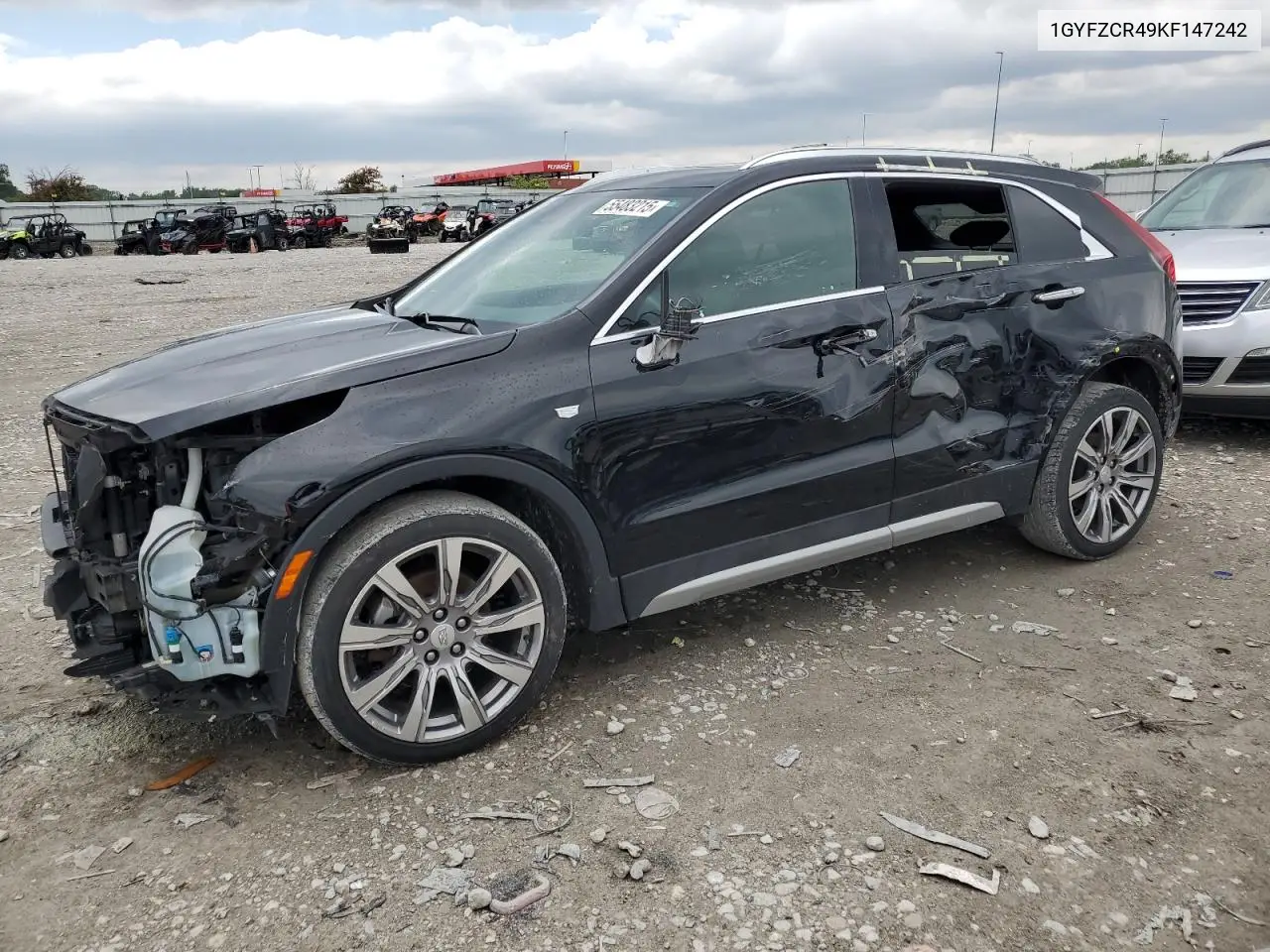 2019 Cadillac Xt4 Premium Luxury VIN: 1GYFZCR49KF147242 Lot: 55483215