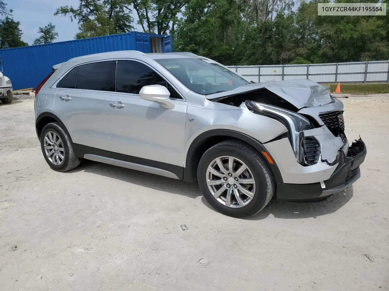 2019 Cadillac Xt4 Premium Luxury VIN: 1GYFZCR44KF195554 Lot: 55728095