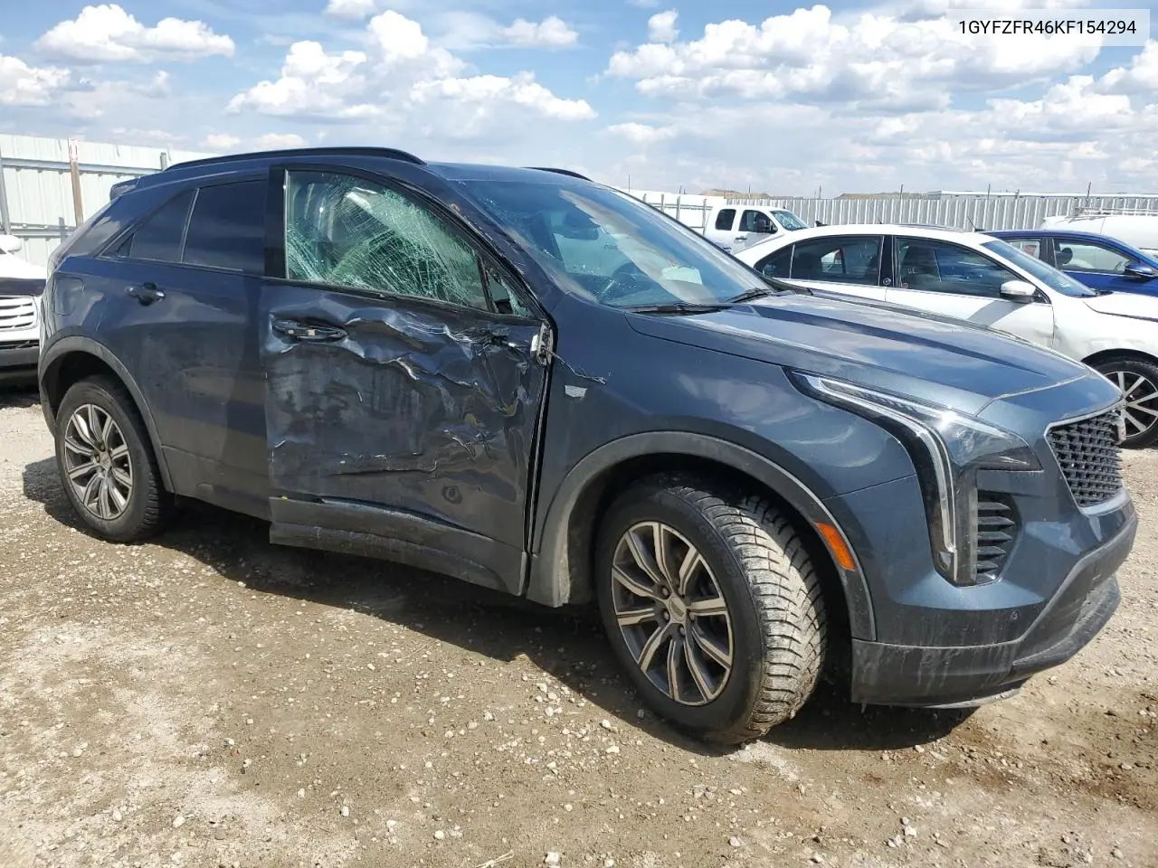 2019 Cadillac Xt4 Sport VIN: 1GYFZFR46KF154294 Lot: 56188805