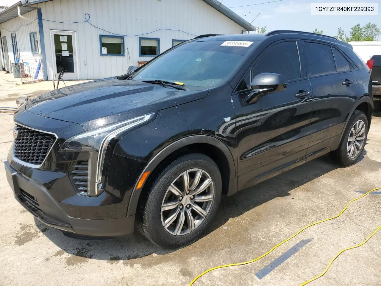 2019 Cadillac Xt4 Sport VIN: 1GYFZFR40KF229393 Lot: 56395665